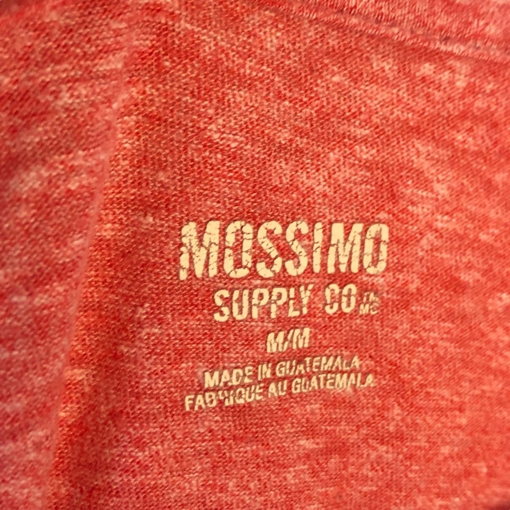𝅺Mossimo Rust Red T-Shirt - Picture 2 of 3